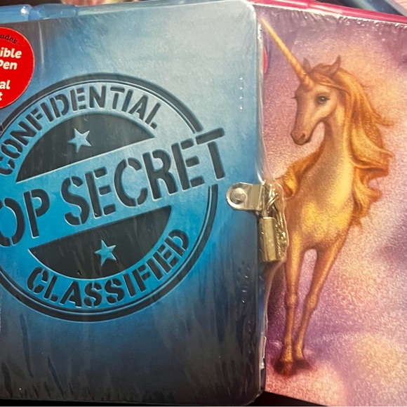 Invisible ink lock and key diary - Picture 3 of 7